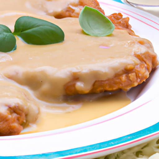 Schnitzel in Sahnesauce Rezept
