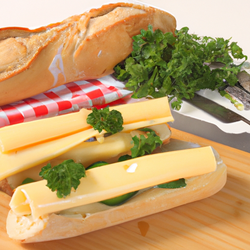 Gouda Baguette Rezept