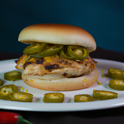 Jalapeno Chicken Burger Rezept