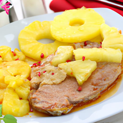 Schweinesteak mit Ananas Rezept