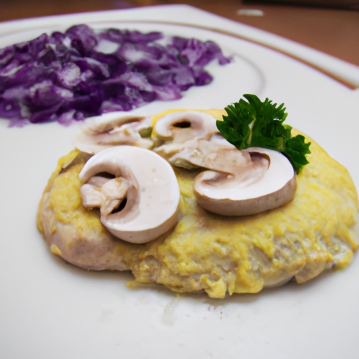 Champignon-Zwiebel-Schnitzel