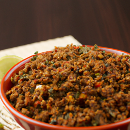 Keema Mattar - Indische Hackfleisch-Erbsen-Pfanne