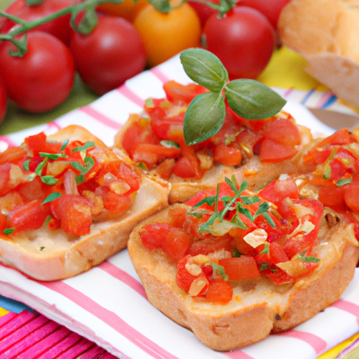 Bruschetta mit Tomaten Rezept