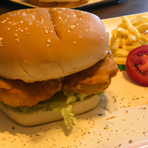 Chicken Deluxe Burger