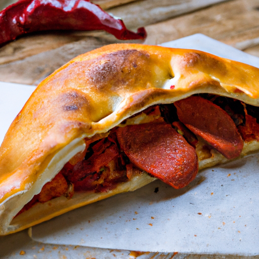 Calzone mit Sucuk