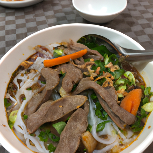 Bun Bo Xao Xa Ot