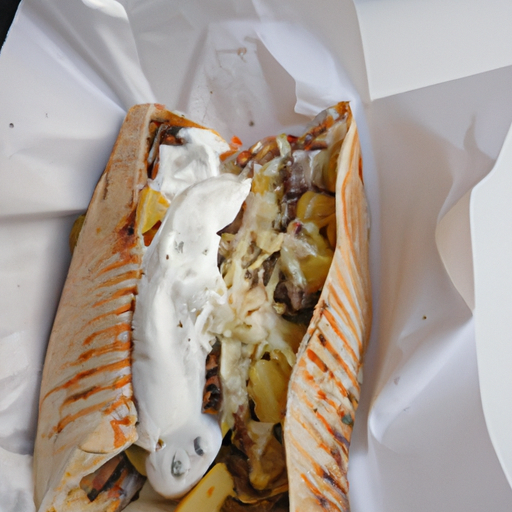 Dönertasche mit Käse