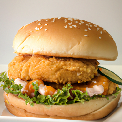 Crunchy Chick'n Burger