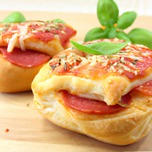 Salami Pizzabrötchen Rezept