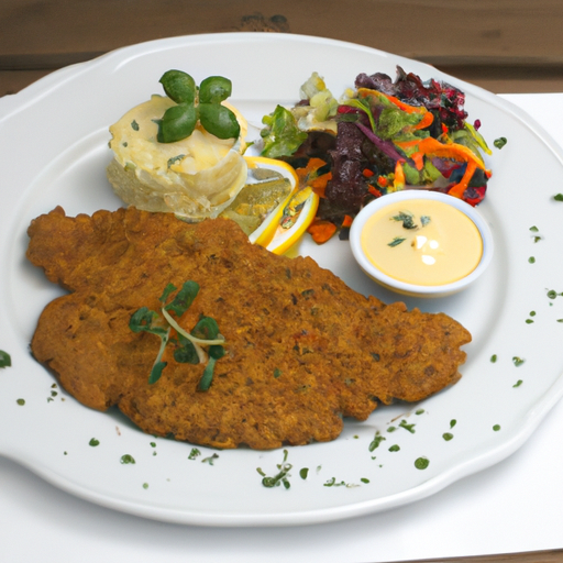 Hähnchenschnitzel mit Metaxasauce Rezept