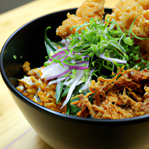 Crunchy Chicken Bowl