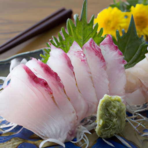 Sashimi Butterfisch