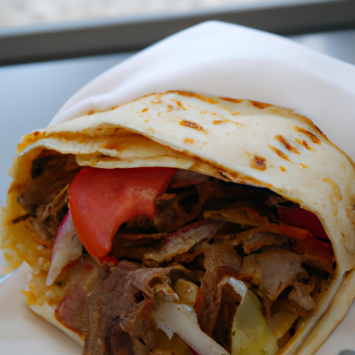 Döner mit Fleisch