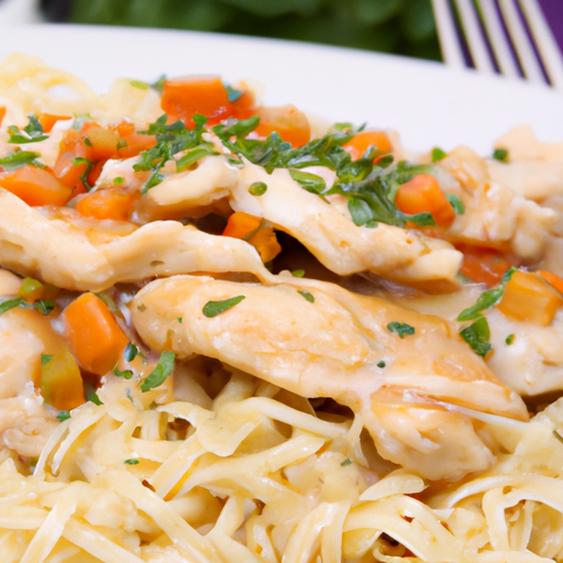 Bandnudeln Chicken Rezept