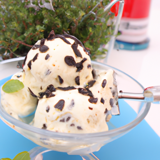 Stracciatella-Eis