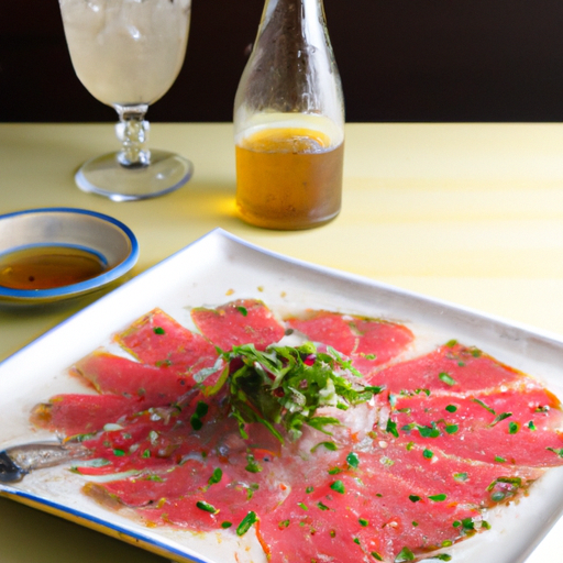 Carpaccio Sake