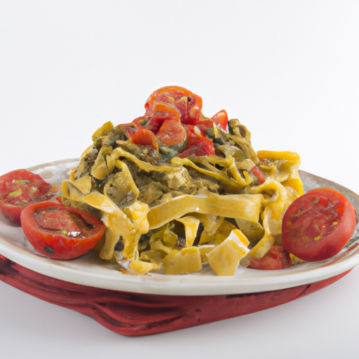 Tagliatelle Mediterran Rezept