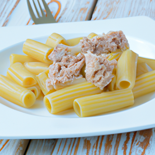 Rigatoni mit Thunfisch