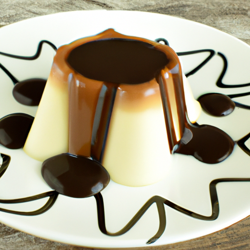 Panna Cotta mit Schokosauce