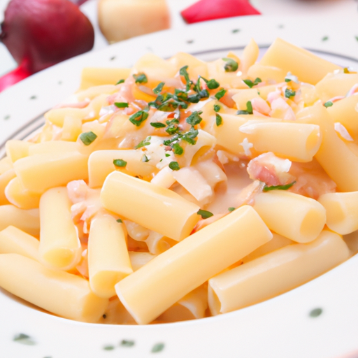 Rigatoni in Sahne-Sauce