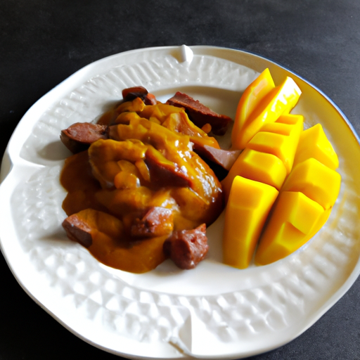 Mangosauce mit Rindfleisch Rezept