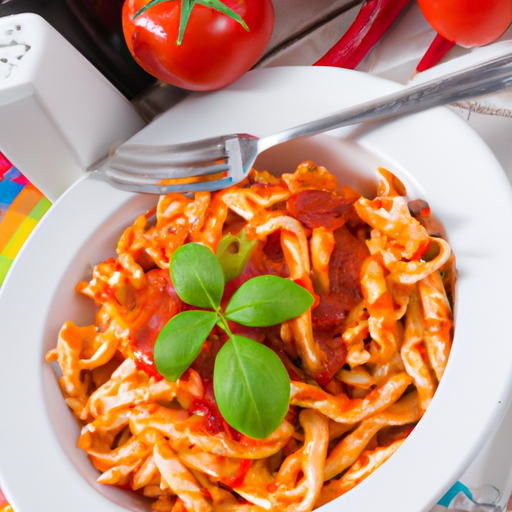 Pasta Napoli mit Tomatensauce Rezept