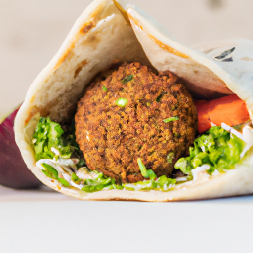 Falafel im Brot Menü