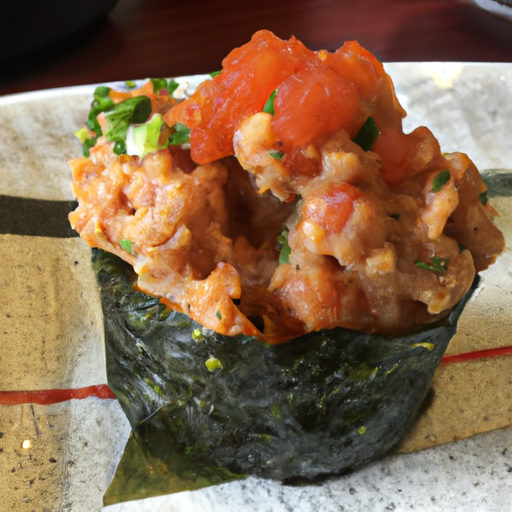 Gunkan Spicy Tuna