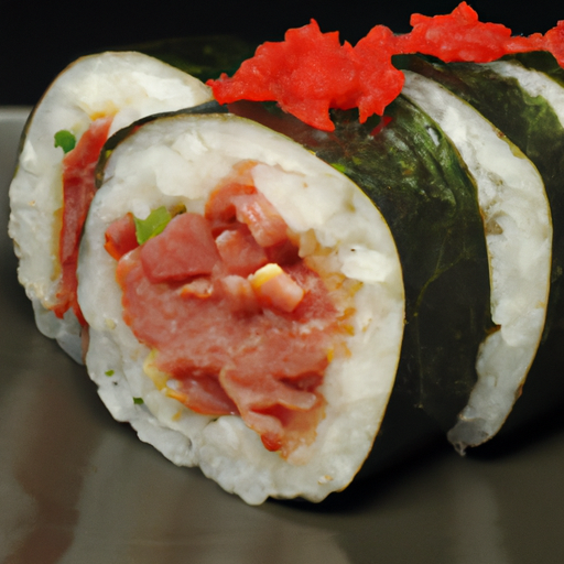 Spicy Tuna Inside-Out Roll