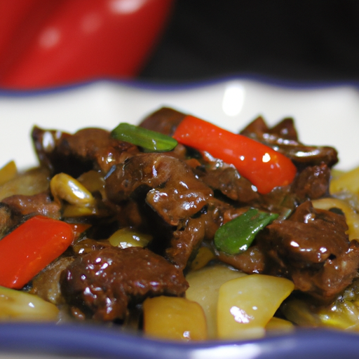 Rindfleisch nach Szechuan-Art