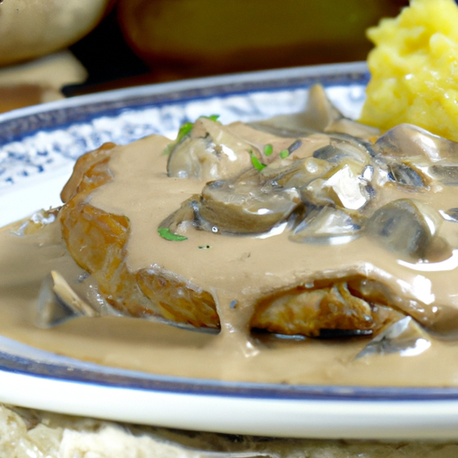 Schweineschnitzel mit Steinpilzsauce Rezept