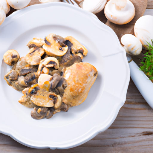 Huhn mit Champignons Rezept