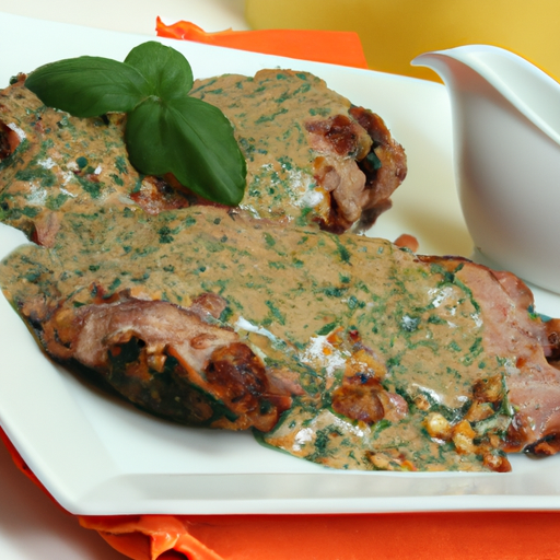 Schweinelende mit Gorgonzolasauce Rezept