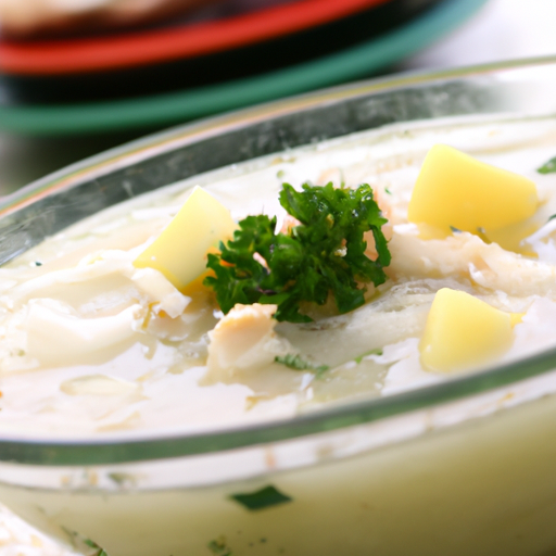 Köstliche Kokosnusssuppe