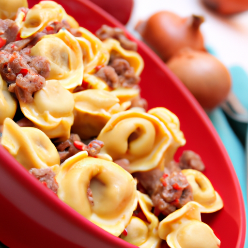 Tortellini con Carne Rezept