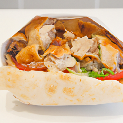 Hähnchen-Döner-Tasche Rezept