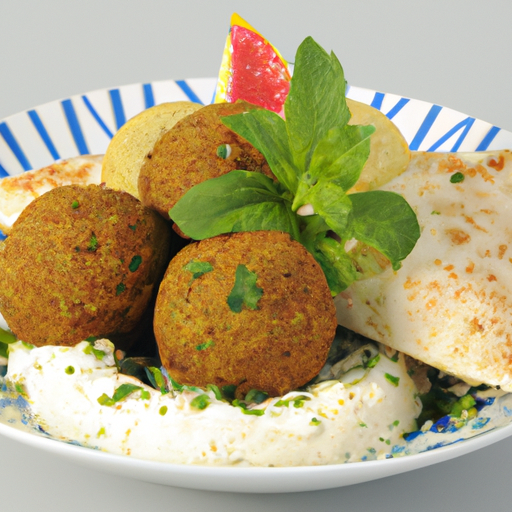 Arabischer Falafel-Teller Rezept