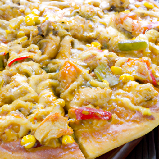 Pizza Curry-Chicken