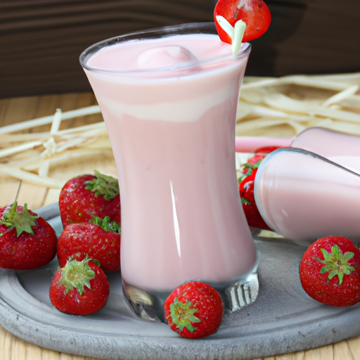 Erdbeer Milchshake Rezept