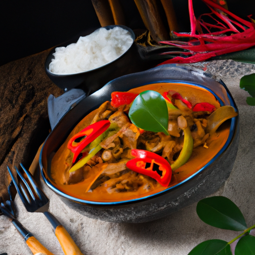 Rotes Thai-Curry mit Rindfleisch Rezept