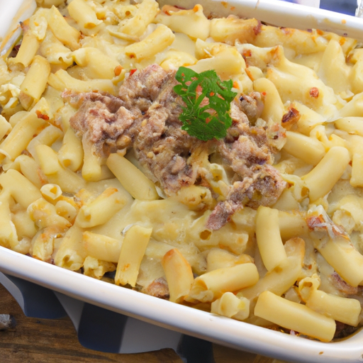 Maccheroni-Thunfisch-Auflauf Rezept