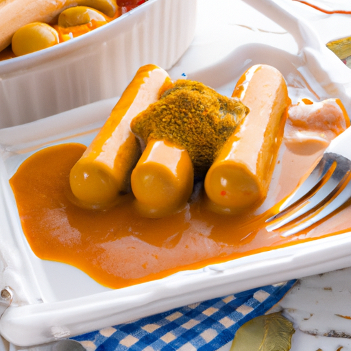 Currybockwurst mit Kartoffelsalat Rezept