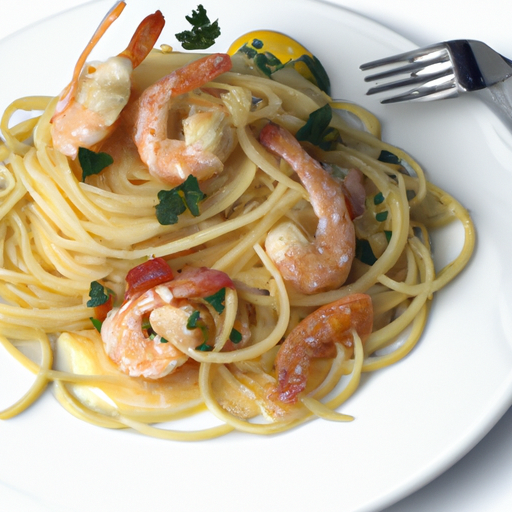 Linguine mit Scampi Rezept