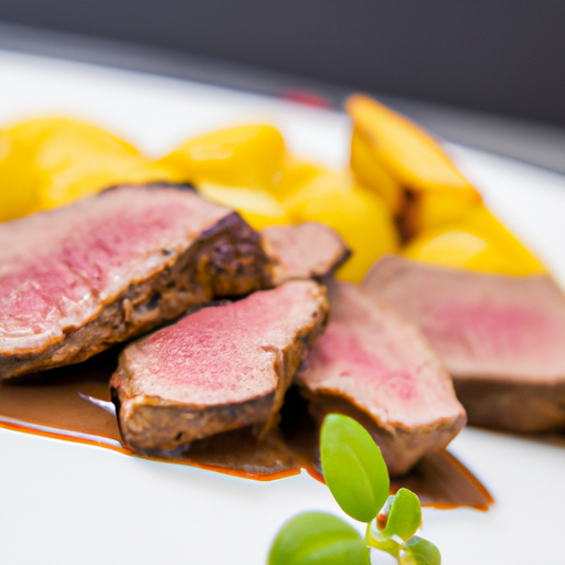 Überbackenes Lammfilet Rezept