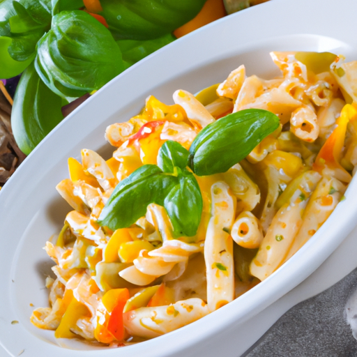 Pasta mit vegetarischer Sauce