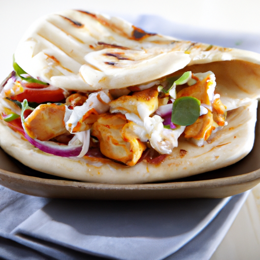 Chicken Tikka Masala Naanwich