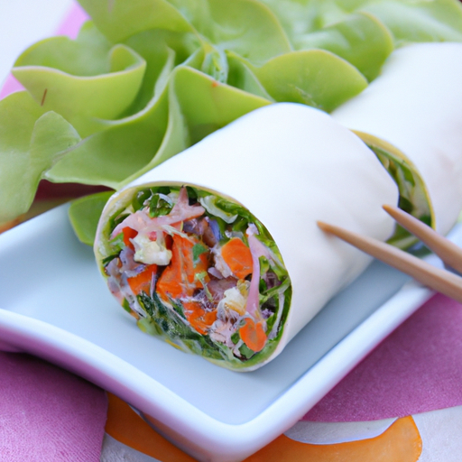 Vegetarische Sommerrolle