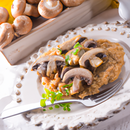 Champignons-Schnitzel Rezept