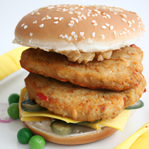 Double Chicken-Cheeseburger