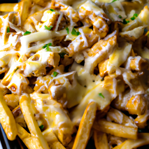 Chicken Cheese Fries Rezept